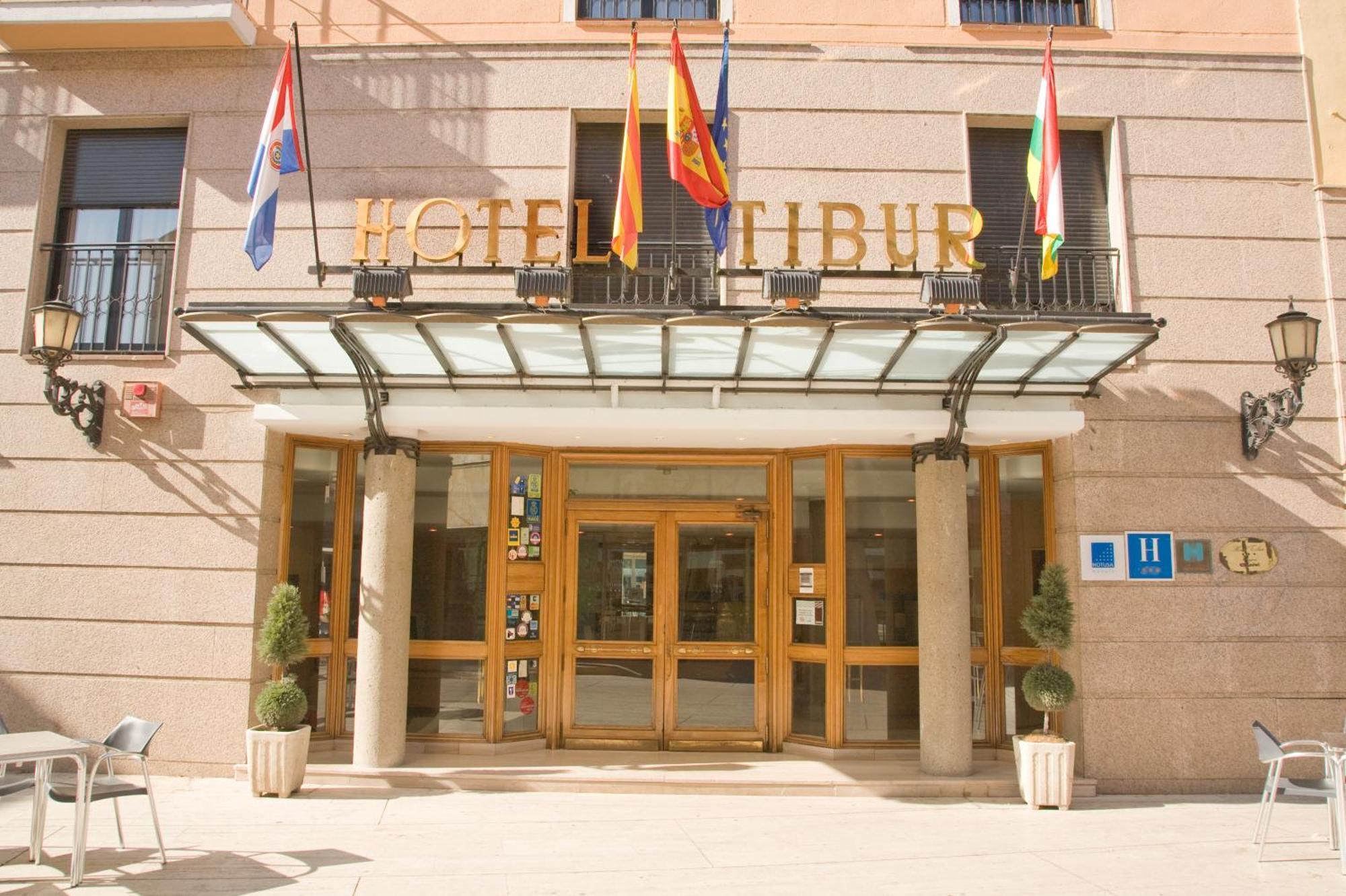 Hotel Tibur Zaragoza Exteriör bild