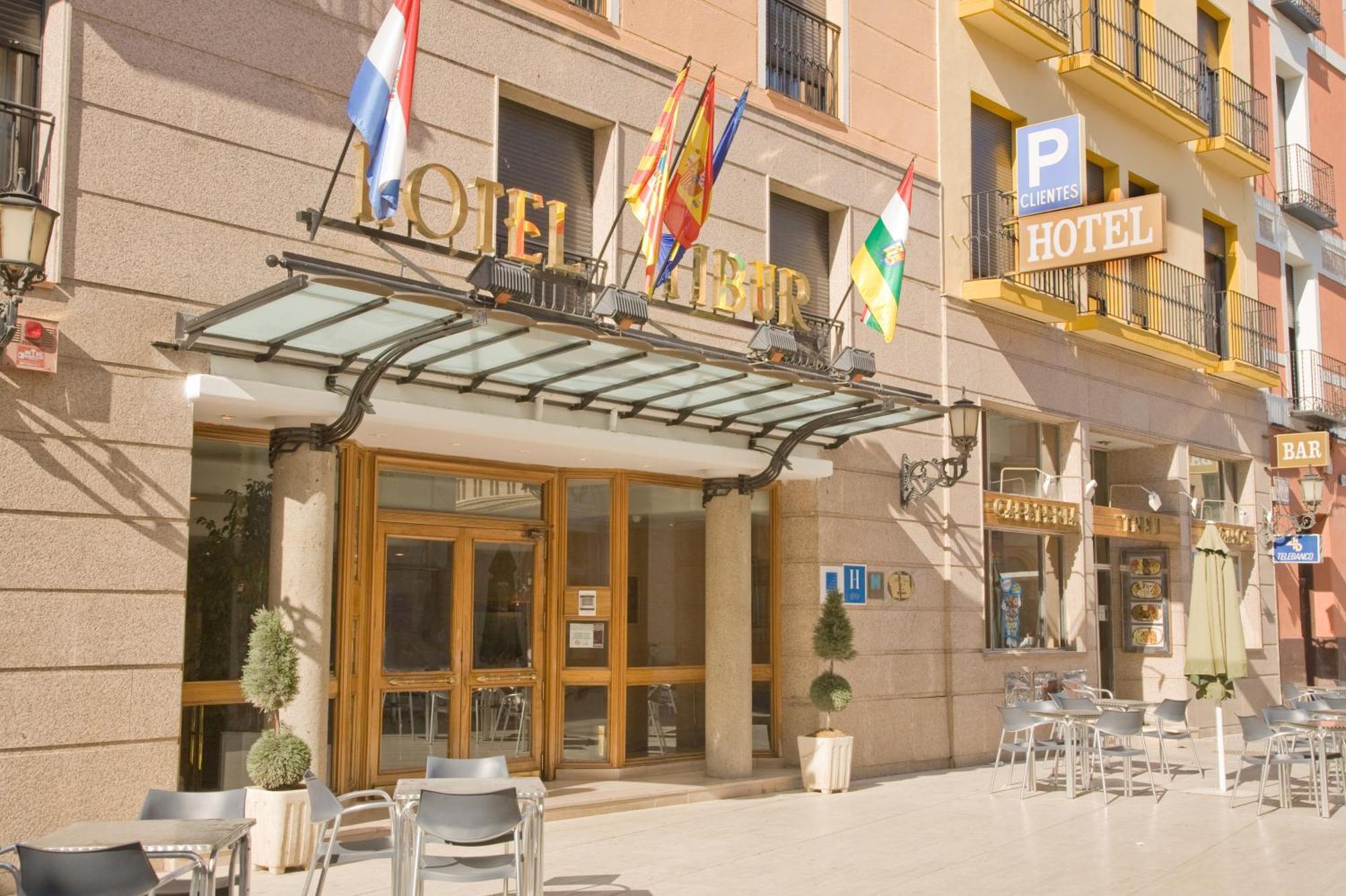 Hotel Tibur Zaragoza Exteriör bild