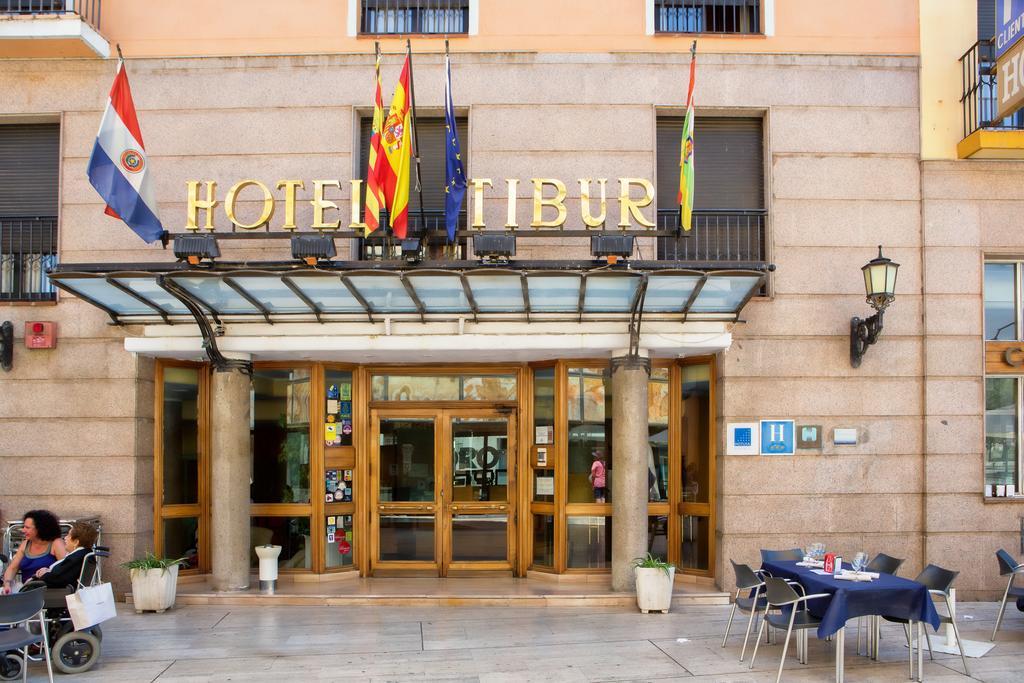 Hotel Tibur Zaragoza Exteriör bild