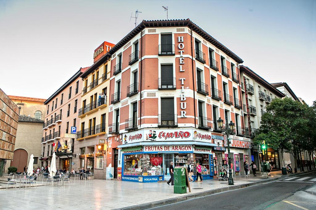 Hotel Tibur Zaragoza Exteriör bild