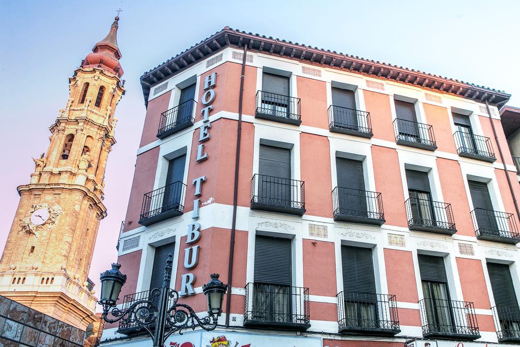 Hotel Tibur Zaragoza Exteriör bild